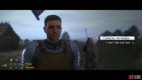 Morcock will ask you a few questions. You can choose to respond with diplomacy or force.