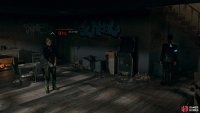 Check under the stairs to activate the pursuit