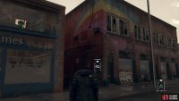 Scan the symbols on the colourful building