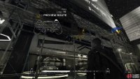 Use the scaffolding to your left to preconstruct a path to the drone