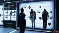 Interact with the interrogation android