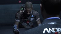 Analyse the android’s body for clues