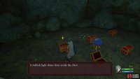 You can use the Peep spell to learn is a chest is trapped or not