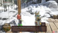 you’ll need to advance the time to Noon to meet the girl from the Inn for a Puff-Puff.