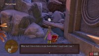 Search around the back of the tower to find this hidden chest