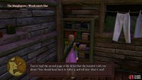 you’ll then find the letter in the Woodcutters cabin in The Manglegrove.