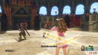 while Sinderella will bombard the duo with spells.