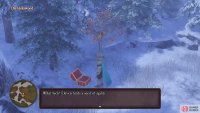Head east at the first intersection to find a chest with a seed