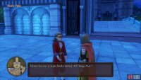 the second can be obtained by speaking to the man in red at the entrance.