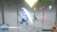 you’ll need to alternate between blocking the Clones and dodging the Lasers.
