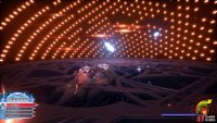 these Blue Orbs can’t be blocked so you need to dodge to the side