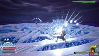 Stand and deflect the Ice Missiles