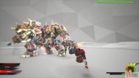 he’ll send Gigas out at you once he shifts the arena again