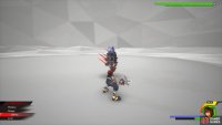 get ready to block the onrushing Yozora after the Gigas are gone.