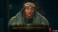 When you approach the Master Control Terminal, Parvati will make her opinion known.