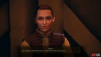 Talk to a woman named Roxana to find out where her husband, Trask, is hiding.