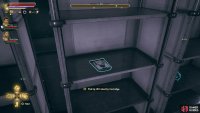 Manage to talk your way past him to get a UDL ID Cartridge for the Hope - or pick a locked door to reach it.