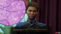 If you completed “The City and the Stars” and didn’t leave Edgewater in a state the Board approves of, Akande will ask you to exterminate the town.