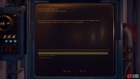 hacking a terminal to increase Nyoka’s allotment,