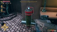 You can find a Sedative Canister in Vaughn’s Lab,