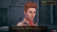 Talk to Ellie to learn about her friend, who is mysteriously refusing to see visitors while in Sick Bay.