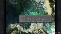 At this time, you’re restricted to the shallow waters in the Lagoon