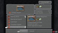 While riding Choco on the world map, you will have to “equip” Chocographs