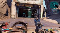 Slide into the Old Shack, once you have taken out the turret guarding the door,