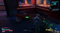The Red Chest can be found hiding behind a cooking station at the ticket area in the back left corner, 