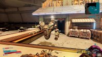 after the robot has spawned, speak with him to update the quest objective.