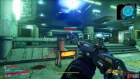 Head towards the waypoint on the map and head up the stairs to find Core Daddy, 
