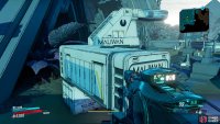 Use the containers to reach the outer wall and begin the climb to the Crimson Radio