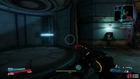 press the switch on the elevator and then quickly jump back out
