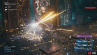 Cloud’s “Triple Slash”  is effective at cutting through tentacles.