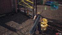 Loot a chest to score some Antidotes, and note a magic materia orb taunting you from behind a fence…