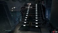 enter the room and follow it around to find a workbench that will allow Cal to give BD-1 a new Scomp Link