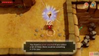 now dig up the sand to find a Secret Seashell.