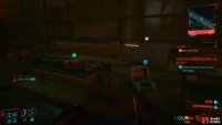 search this container once the area is clear.