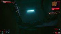 Now climb through the hole in the roof to reach the second floor