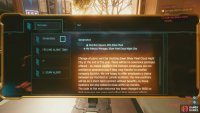 Read a message to learn the access code to the door,