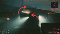then jump across to another shipping container and from there onto the roof of a building.