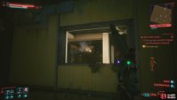 or you can shoot out a window with a silence weapon.