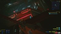 In the atrium, you can either jump down to lower balconies,