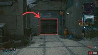 This passage leads to a market, where you’ll find an elevator to the left.