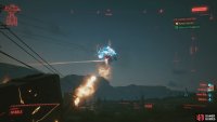 Shoot down some pursuing drones with the turret,