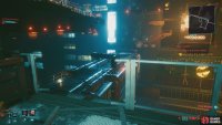 Alternatively, you can cross a pipe-clad bridge spanning the street.