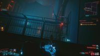 then drop down onto a walkway beneath you.