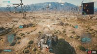 finally, shoot some junked vehicles.