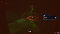 At the intersection in the vent shaft, you can either disarm the trapdoor, and go right.