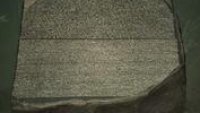 The real Informative Statue is grey rock